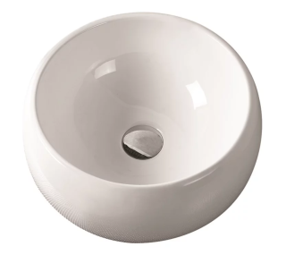 Раковина накладная SantiLine SL-1063 40см белый